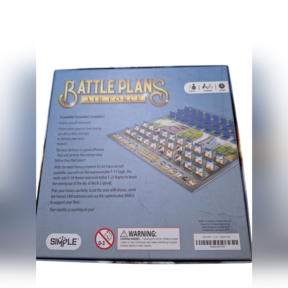 Battle Plans Air Force Boardgame - Picture 2 of 9